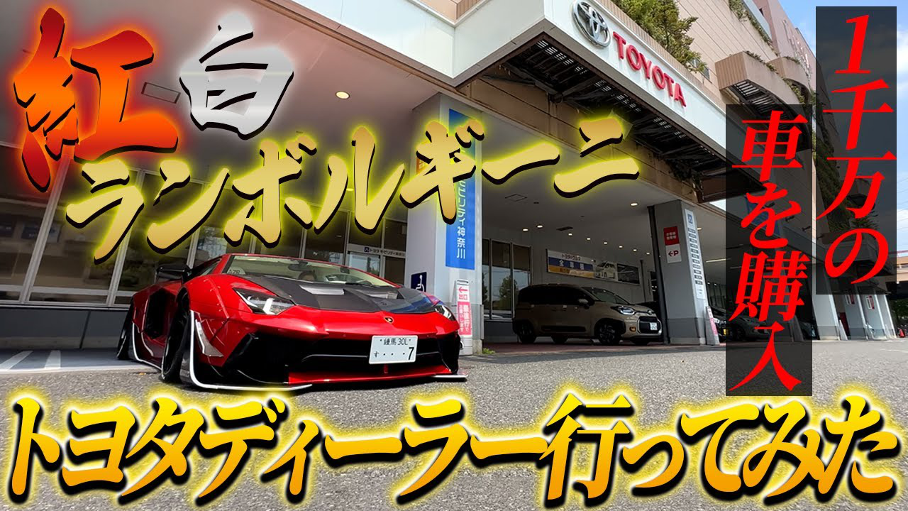 【三井健貴】世界一ランボが似合わない男の動画サムネイル